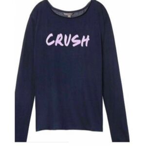 Victoria Secret "Crush" Sleep Lounge Pajama Top size Large